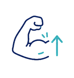 Muscle strength icon